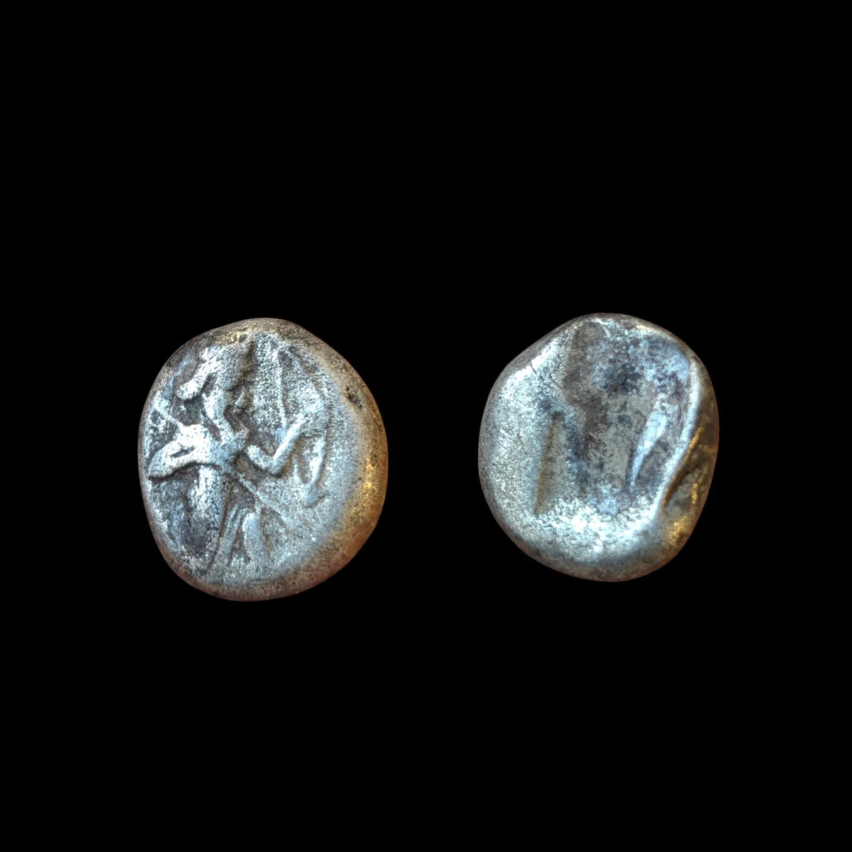 Siglos achéménide en argent de la Grèce antique 450-340 av. J.-C. Xerxès Artaxerx II- Darius Ier