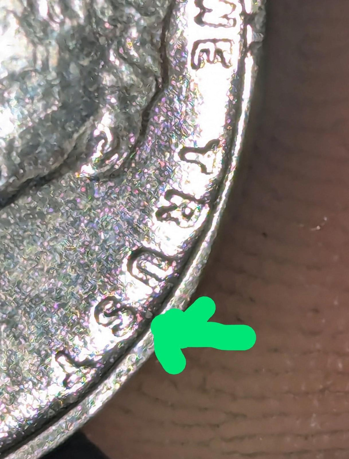 1943 Lincoln P Wheat Steal Penny Error Coin DDO 4 In Strike Thru B/8 Reverse