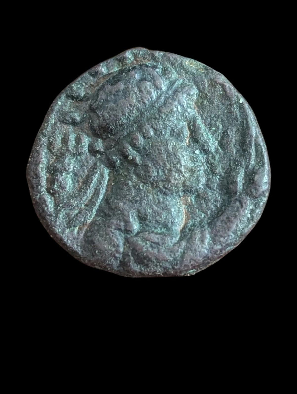 Indien Kushan Soter Megas Tétradrachme Bronze HAUTE Qualité 20 mm
