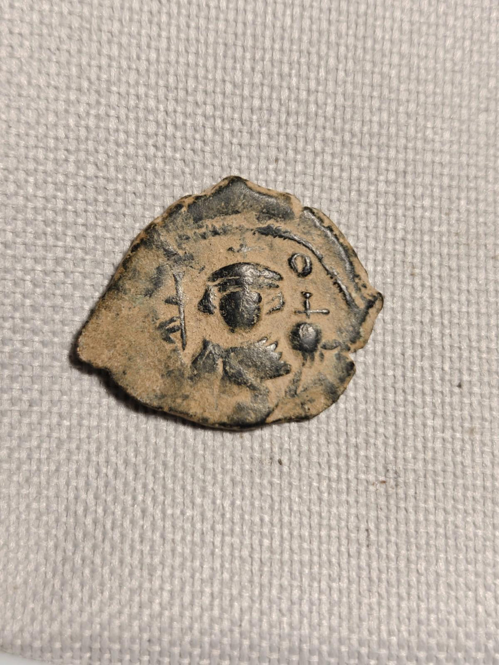 Arab Byzantine Umayyad Caliph. Mu'awiya Hims Emessa in Sorya Islamic Coin"'