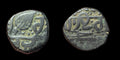 Punjab-Sikh Empire Copper Paisa Top grade Gurumukhi Katar to Right**
