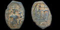 Islamique OMEYYADE, époque d'Abd al-Malik, Fals en bronze, Monnaie incertaine, vers 685-690 ap. J.-C.