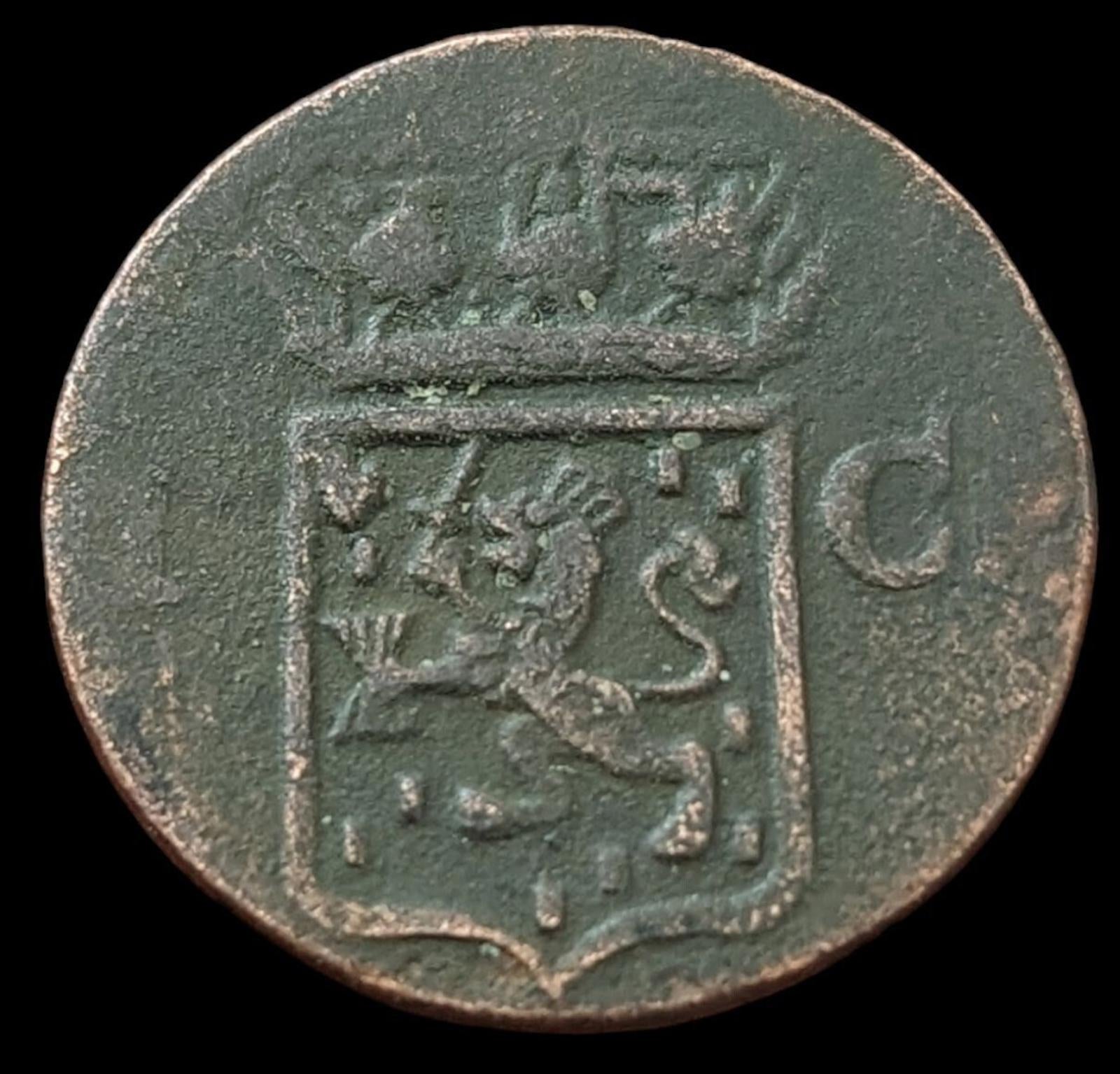 Netherlands East Indies 1 cent 1833-1840 