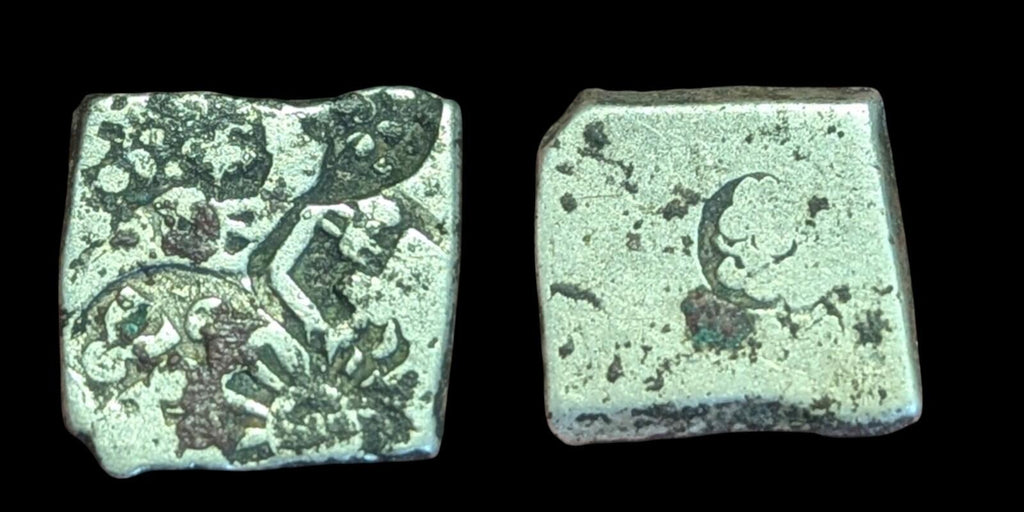 India ⭐ INDUS Valley Mayuriyan Punch ⭐ silver Coin 300 BC.'.