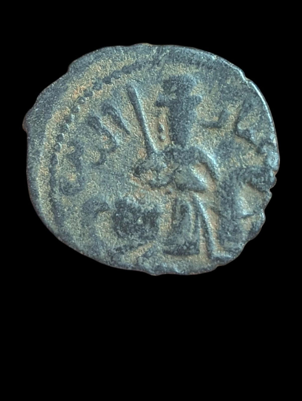 SELJOUKIDES DE RUM. FALS DE BRONZE. KAY KHUSRAW I, 1192-1196. MALATYA. CAVALIER.