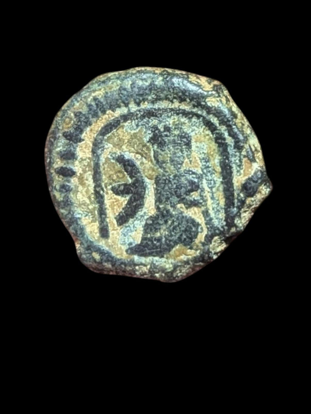 Ancient Christian Byzantine Dynasty Artifact 5 Nummi - Justinian I