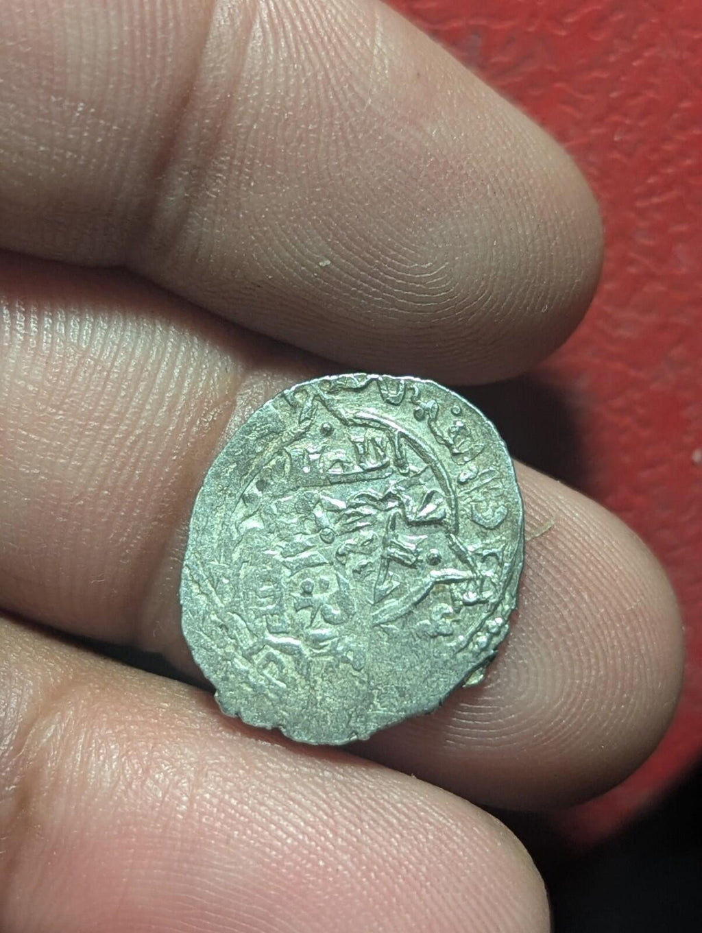 ISLAMIC EMIRATE OF ERETNA Ghiyath al-Din Muhammad I.Silver akce  AH 753-767 Rare
