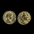 Elagabalus Tyche Coin Ancient Roman Empire Bronze Coin