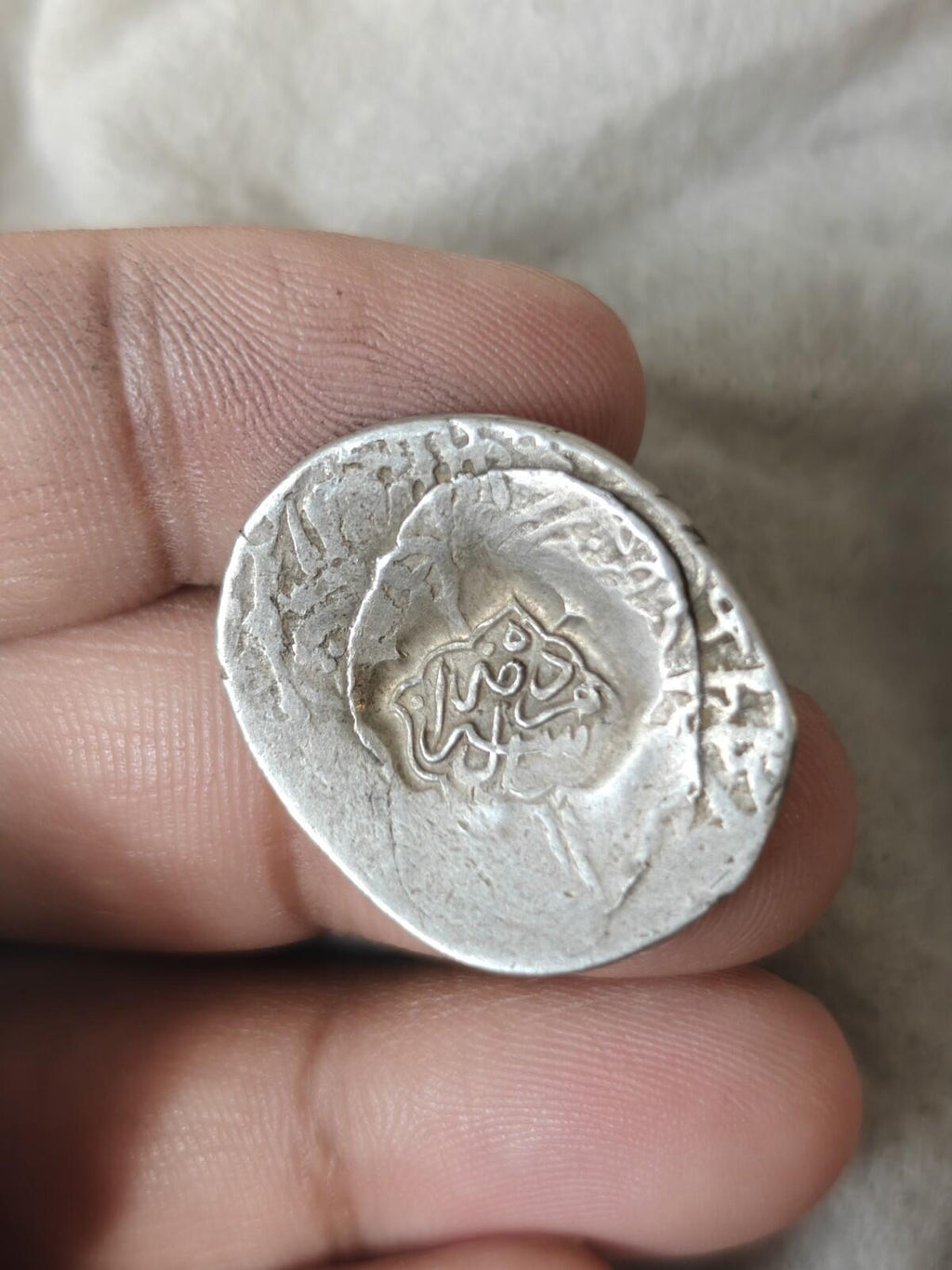伊斯兰文。成吉思汗·昔班尼·AR坦克，阿布勒法特·穆罕默德，戳记“阿德勒·希尔”
