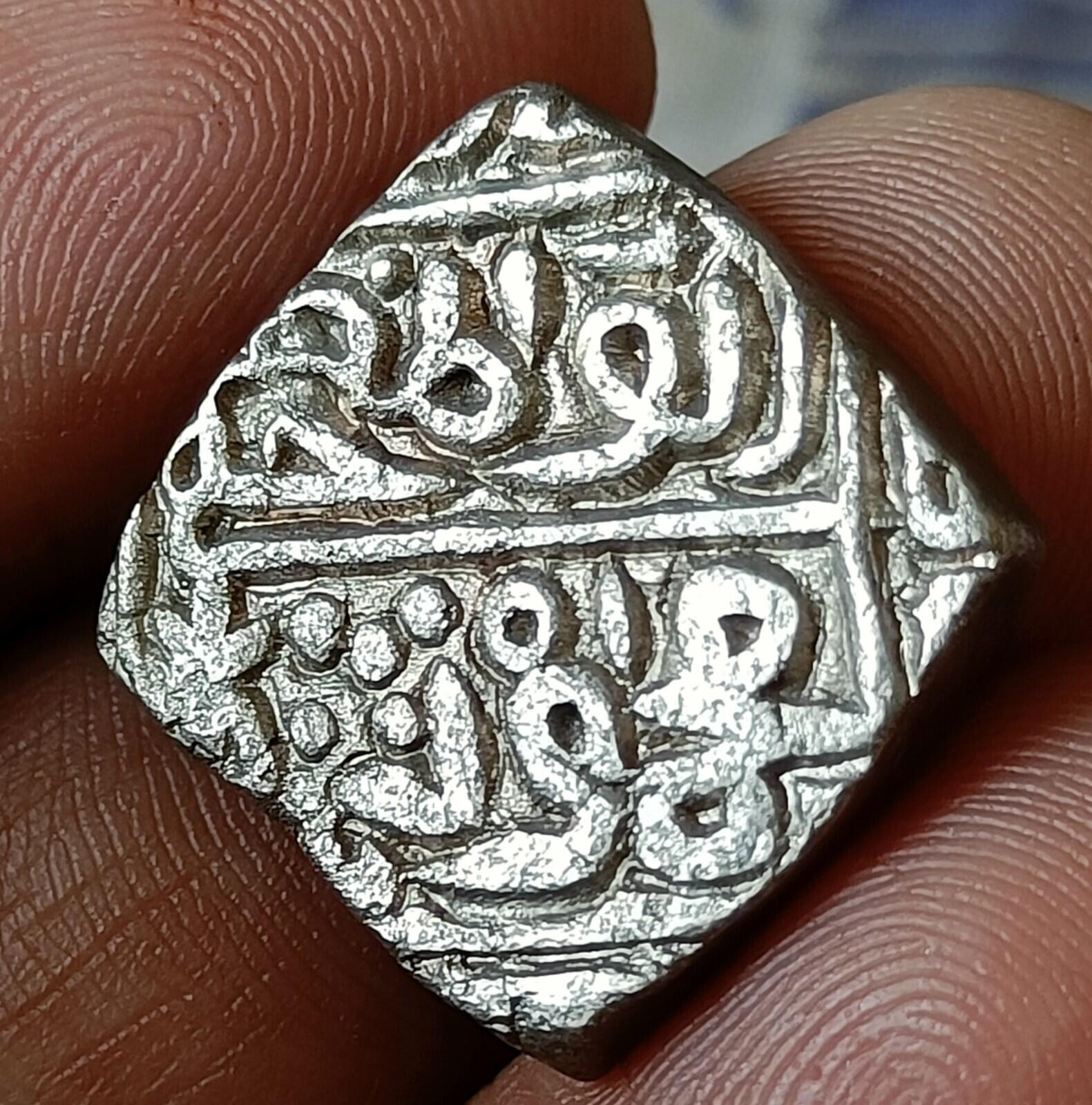 Indian Malwa sultan Silver coin 1 Tanka Malwa region 1400-1500AD