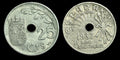 Spain, 25 Centimos, 1937, Vienna, Copper-nickel Wow Grade, KM:753