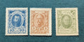 RUSSIA YR 1915,SC 105-07,MI IA-C,MNH ROMANOV'S PAPER MONEY,WHITE PAPER