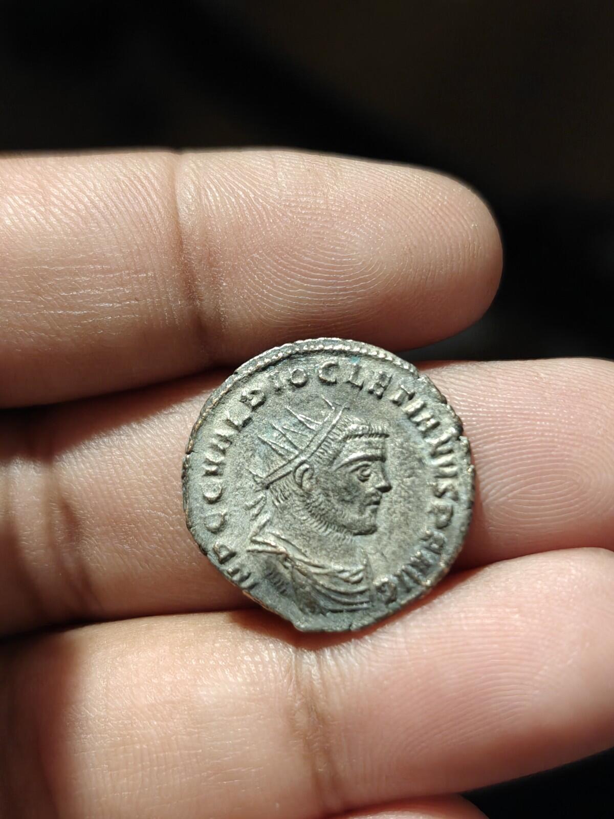 Dioclétien 287 ap. J.-C. Antoninien Empire romain CONCORDIA TEMP Monnaie rare