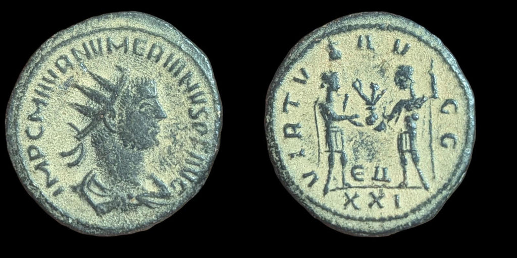 Ancient Roman NUMERIAN Antoninianus VIRTVS AVGG Antioch 283-284 AD, 4.5 G
