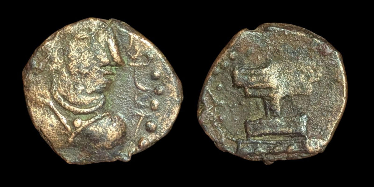 Ancient Hephtalite Empire Hunnic tribes Contemporary Of Indo Sasanian 515-560 Ad