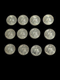 1 PC Au hasard 1865 Mexique Miniature OR Maximilien