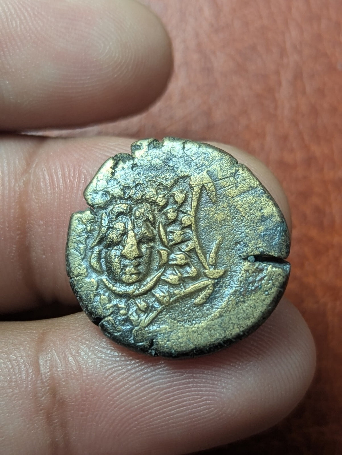 Greek Bronze Coin - Amisos Pontos 120-63 BC - Mithradates VI Eupator AEGIS Nike*