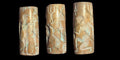 Agate Stone King Ancient Near Eastern  Cylinder Intaglio Bead