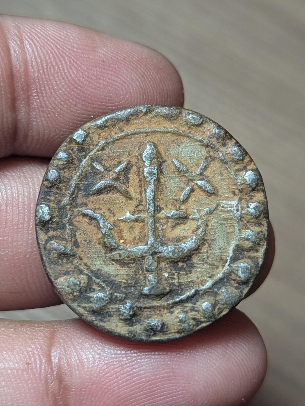 MYANMAR BURMA Arakan Mon people. Kingdom of Pegu Circa AD 500-600. AR Unit Very