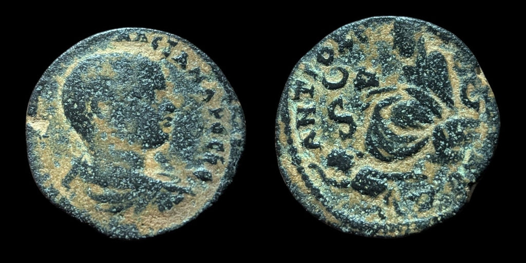 Edessa, Mesopotamia. BMC 58. Elagabalus, AE 24.