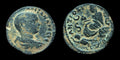 Edessa, Mesopotamia. BMC 58. Elagabalus, AE 24.