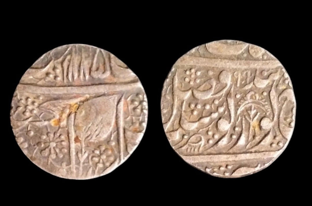 EMPIRE SIKH : Roupie en argent Nanakshahi de Ranjit Singh, VS 1885/99