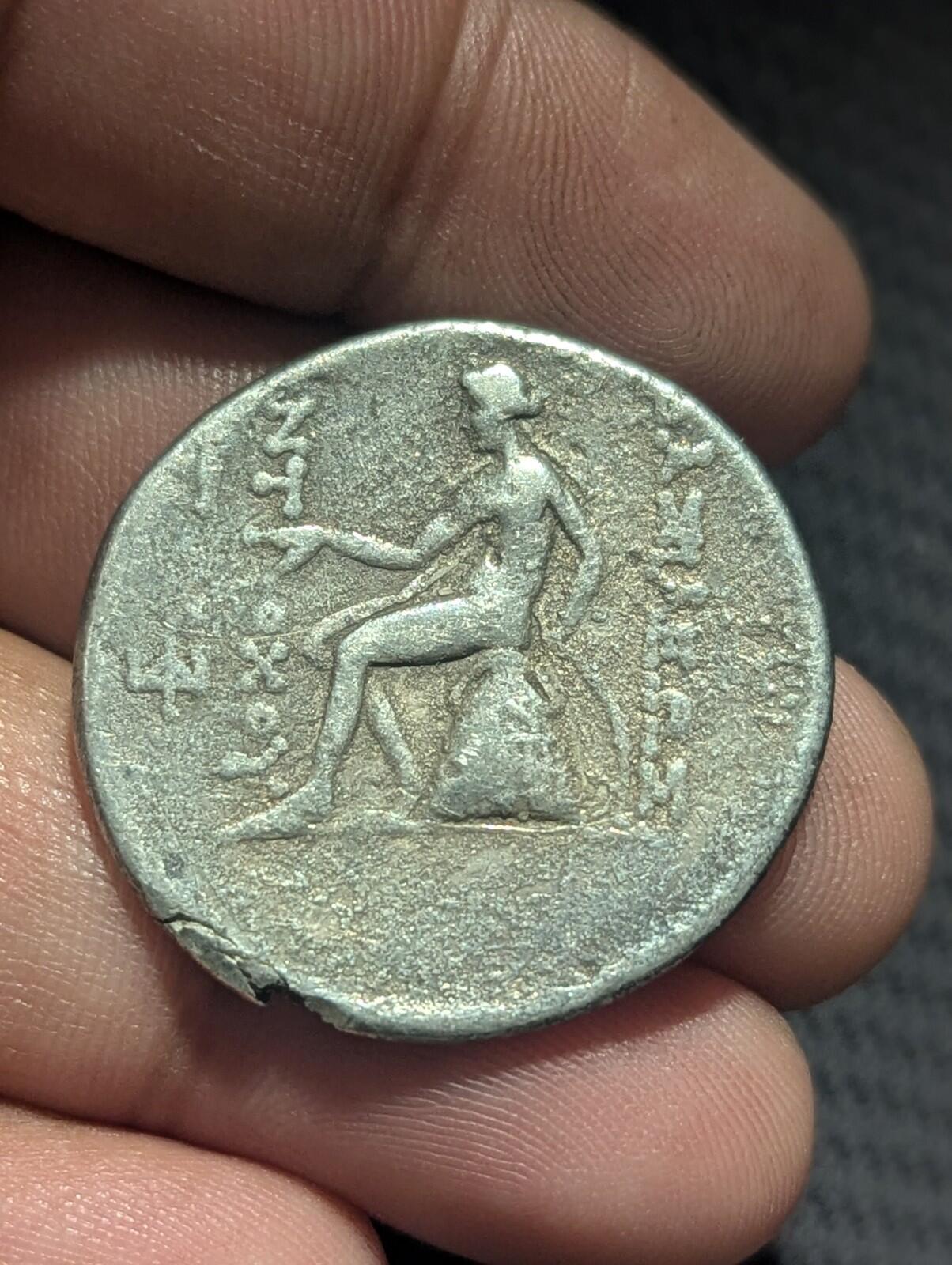 Ancient GREEK SELEUKID KINGS Antiochos, son of Seleukos IV 175 BC. Tetradrachm