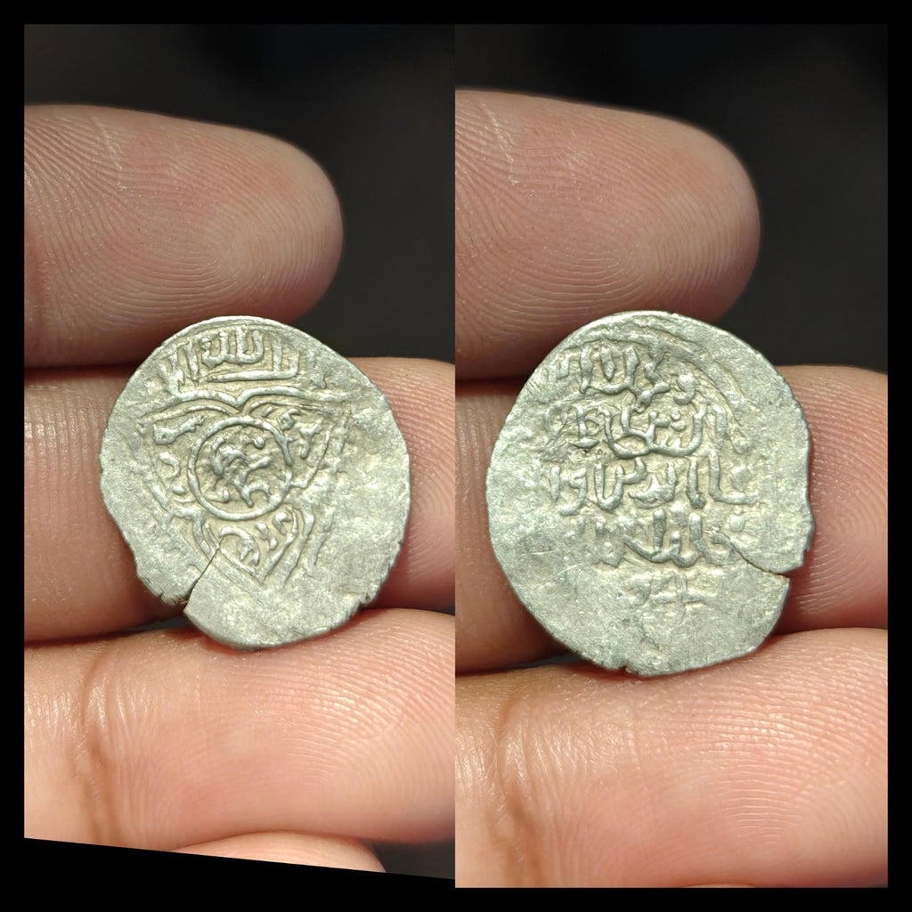 ISLAMIC EMIRATE OF ERETNA Ghiyath al-Din Muhammad I.Silver akce  AH 753-767 Rare