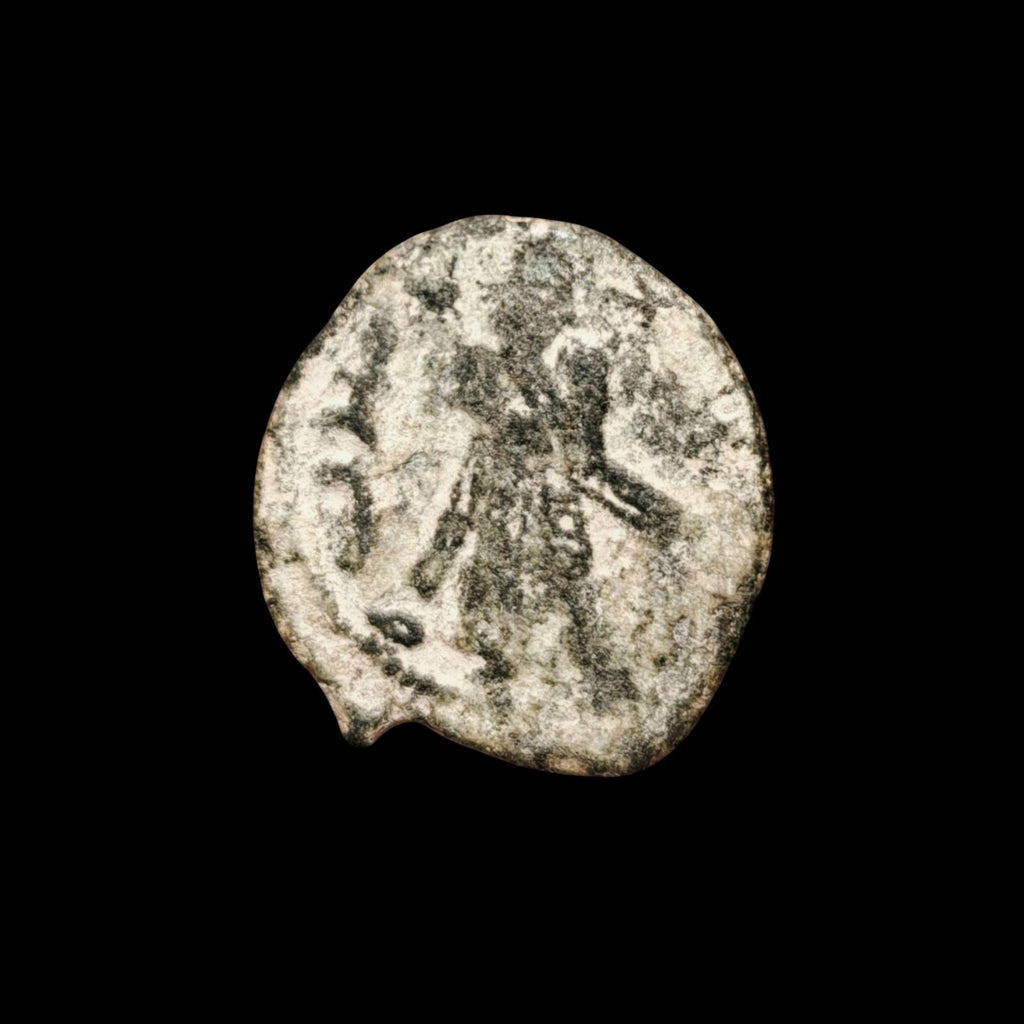 Arab Byzantine Umayyad Caliph. Mu'awiya Hims Rare Islamic Coin
