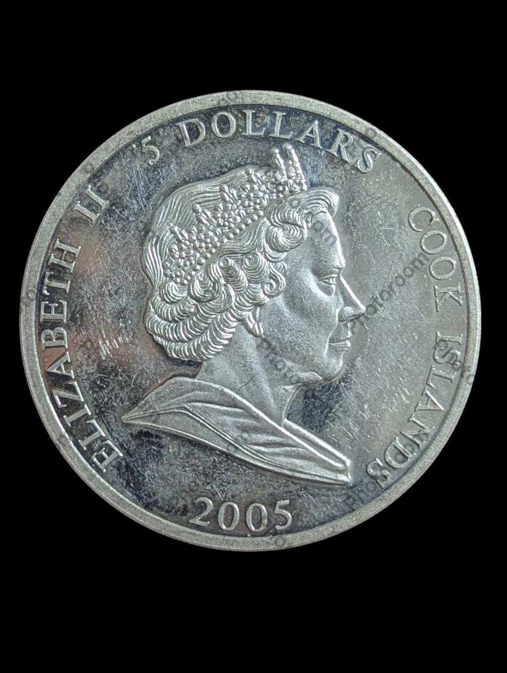 COOK ISLANDS. 2005, 5 Dollars, Silver - 🥇 Ferrari F2004