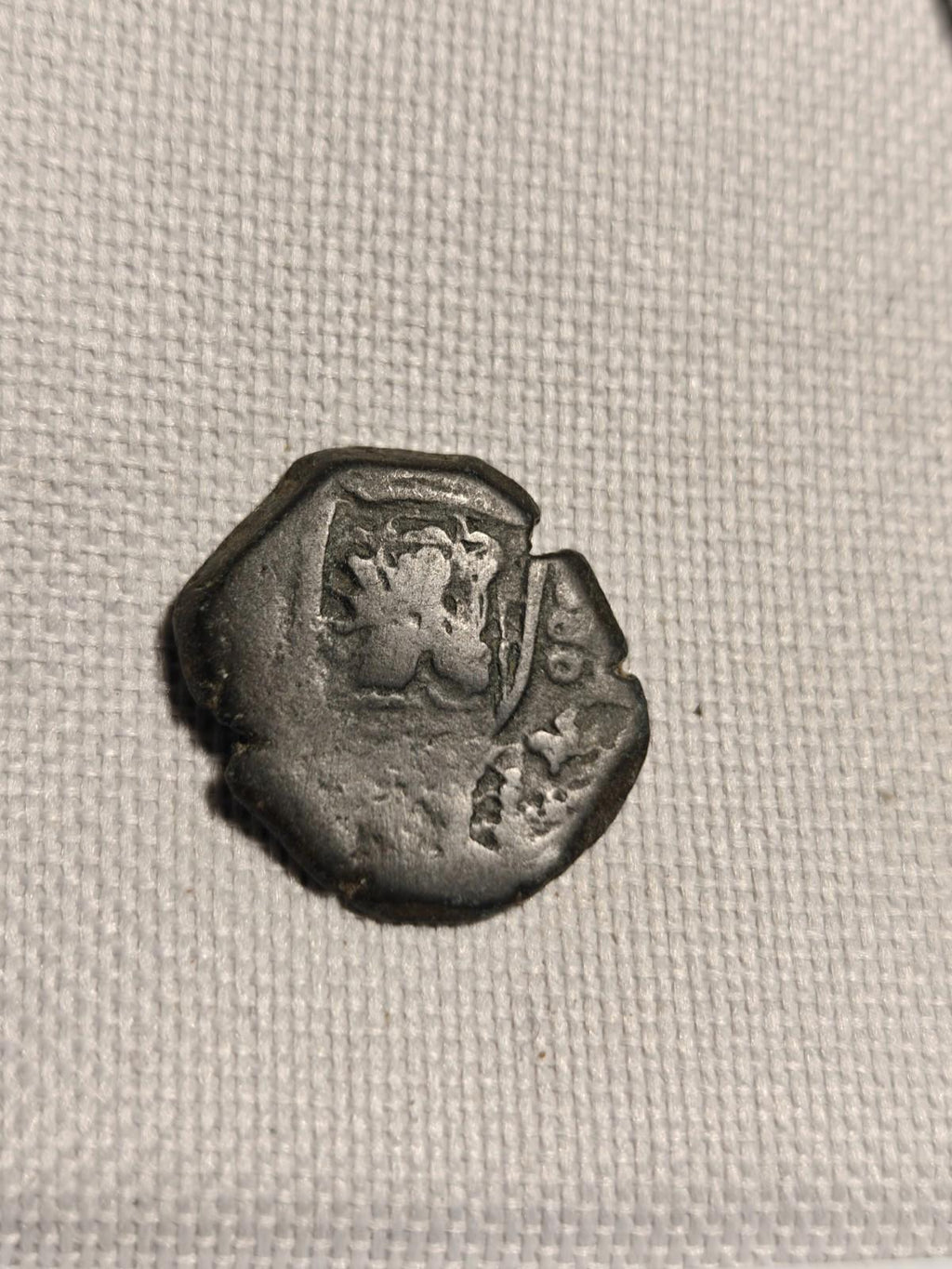 ESPAGNE - PHILIPPE IV - XVIIe SIÈCLE - 2 MARAVEDIS - MONNAIE À FRAPPES IRRÉGULIÈRES - EXCELLENT ÉTAT - 22MM