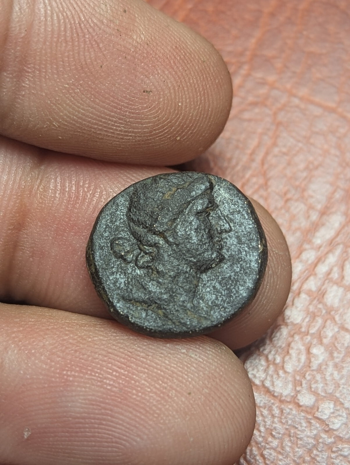 Roman AE16 Coin Antioch Bronze Pseudo Autonomous Lyre AD 62 63 Nero