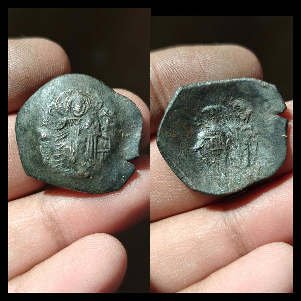 Byzantine Bronze Trachy - Constantinople Manuel I 1143-1180*