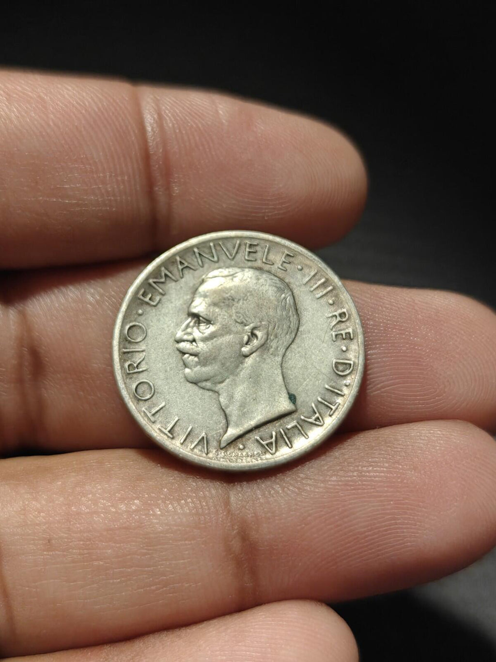 ITALY 5 Lire 1929 R - Silver 0.835 - Vittorio Emanuele III.