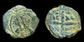 Follis en bronze des Croisés - Tancrède Saint Pierre avec turban - 2e type Antioche