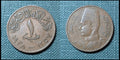 EGYPT 1 MILLIEME 1938-1357 KM#358 King Farouk.