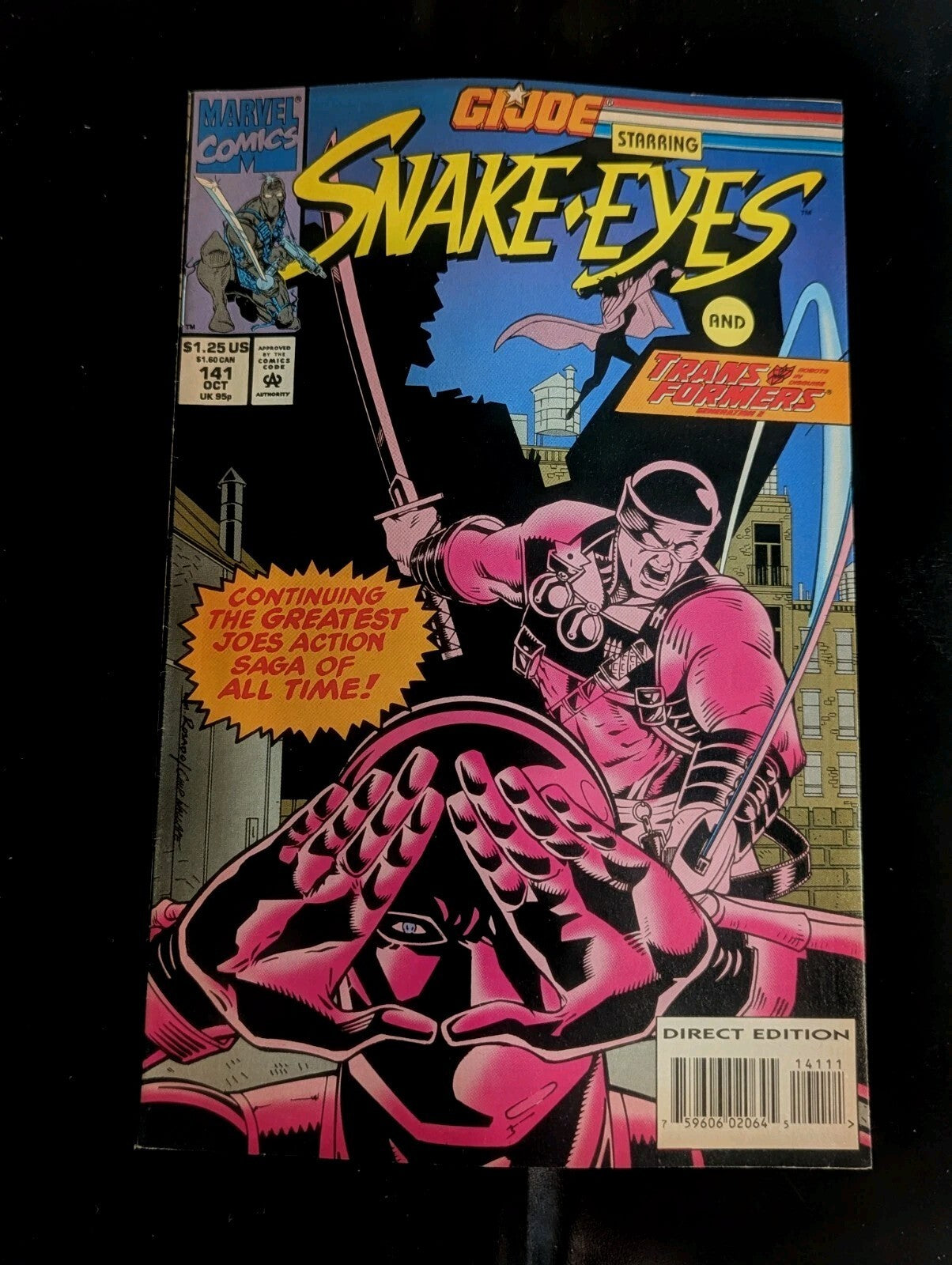 GI Joe A Real American Hero #141 Mint Condition