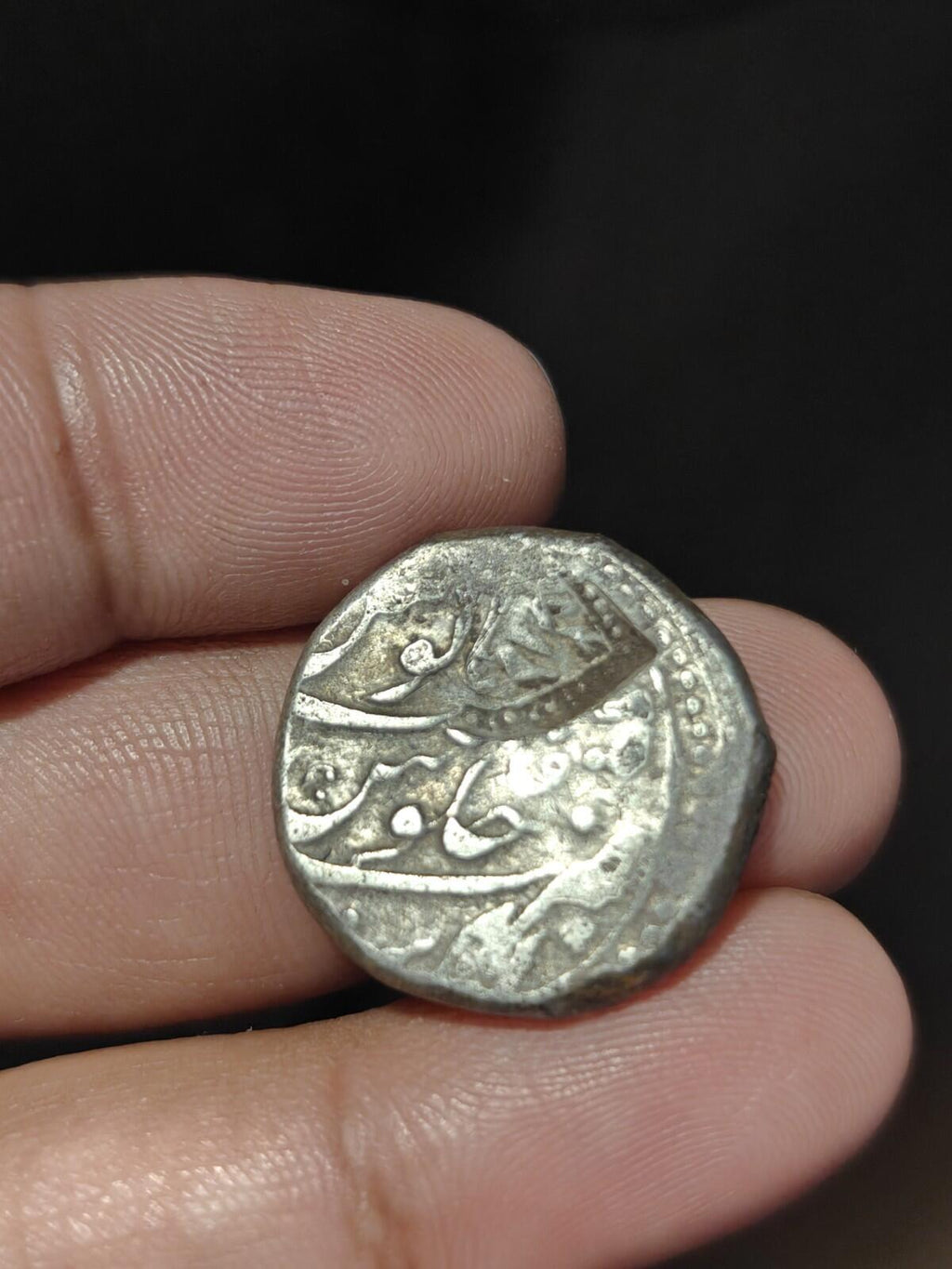 Afghan Durrani Empire Silver Rupee Ahm*ad Shah Atocka Mint C/M