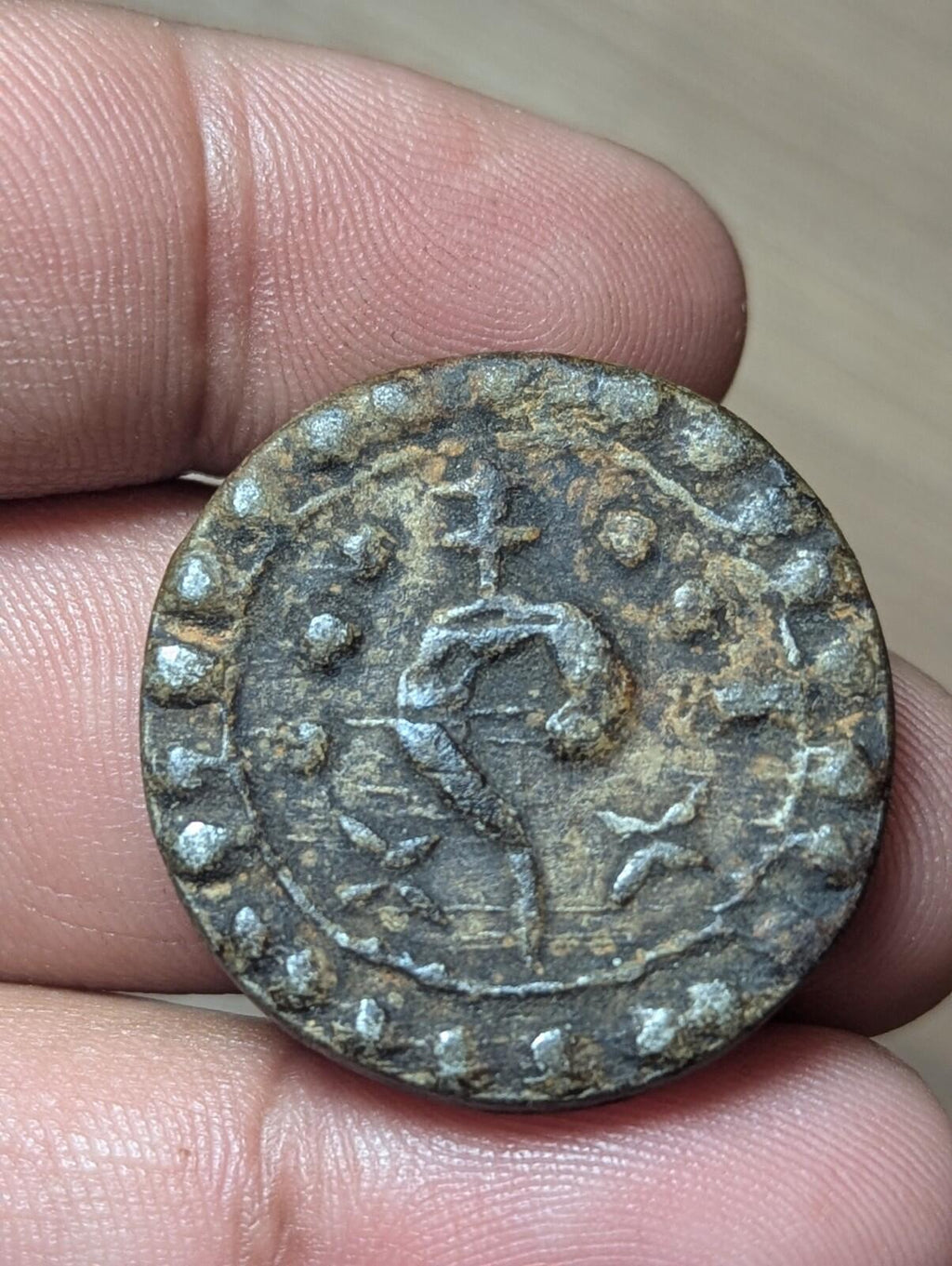 MYANMAR BURMA Arakan Mon people. Kingdom of Pegu Circa AD 500-600. AR Unit Very
