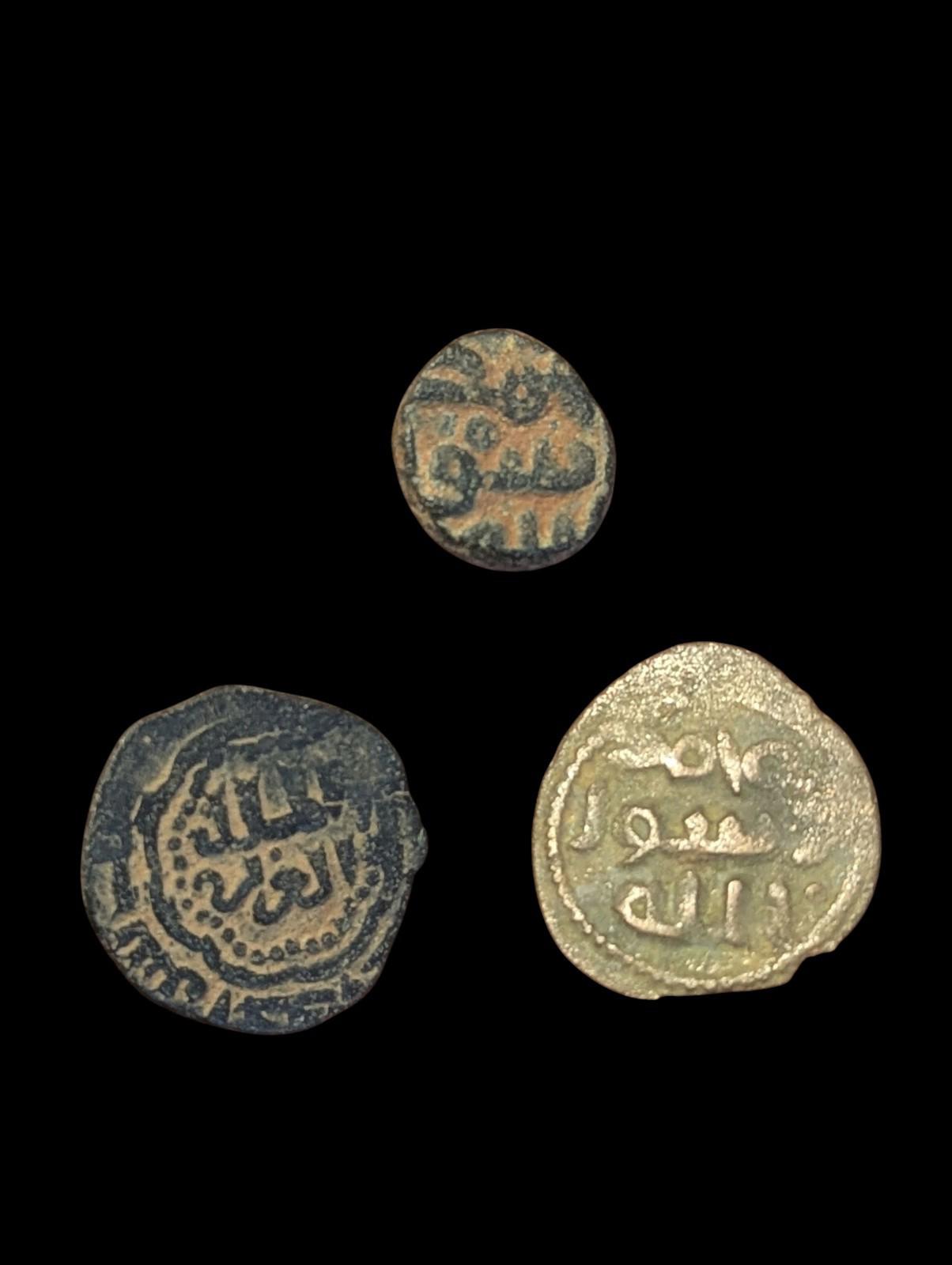 3 Islamic Fals Abbasid , Ayyubid , Umayyad