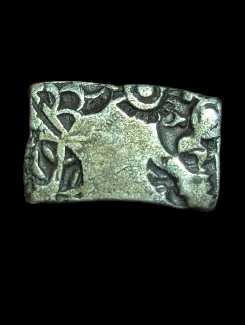 Inde ⭐ Vallée de l'INDUS Monnaie en argent à poinçon Mayuriyan ⭐ 300 av. J.-C.