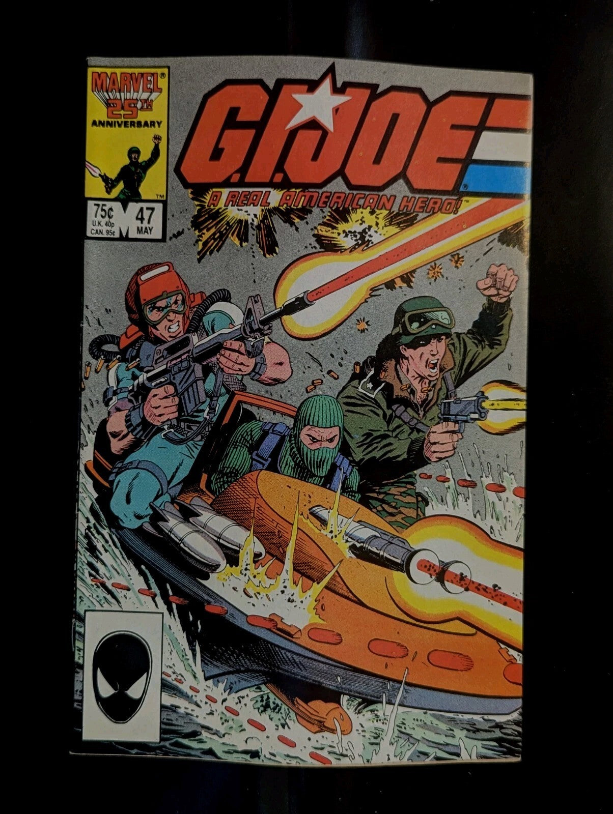 G.I.Joe #47 1986 NM- High Grade Marvel Comic Many 1st Appearances Near Mint