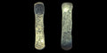 ⭐INDIA⭐. Ancient GANDHARA JANAPADA Authentic OLD 600 B.C Silver Coin Bent Bar