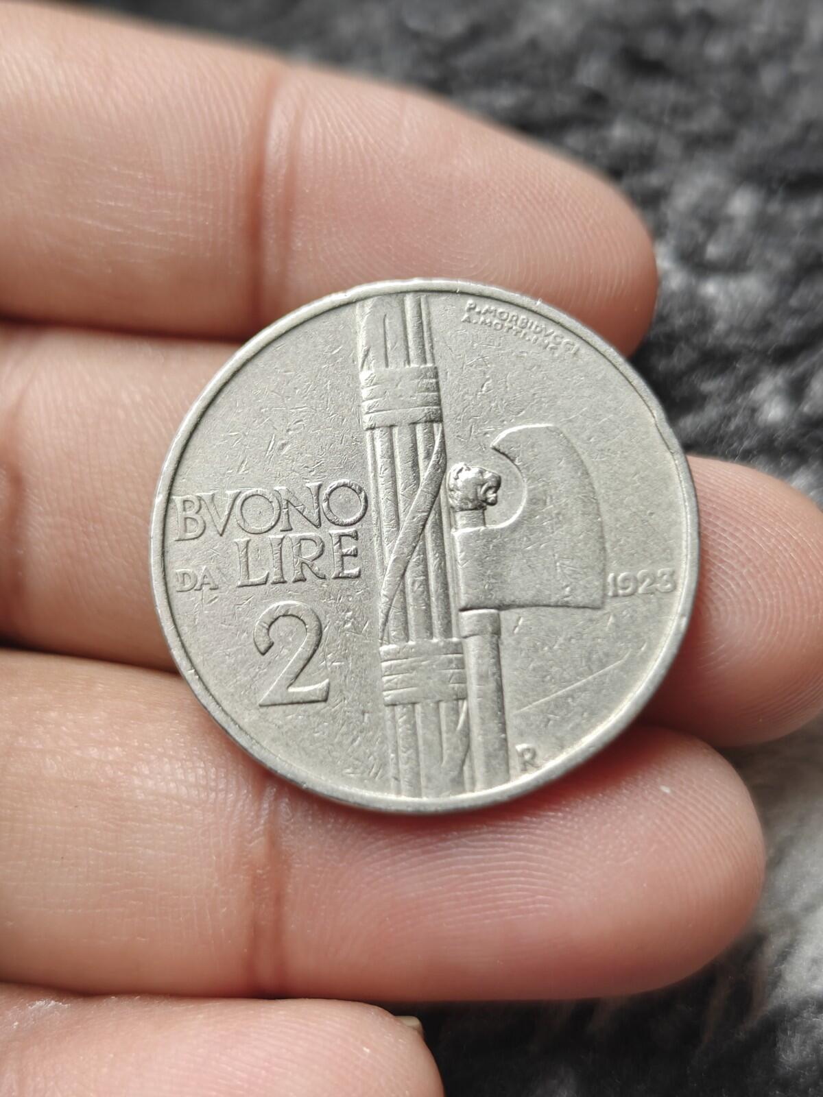 1923 ITALIE 2 LIRES - Excellente Monnaie Non Circulée