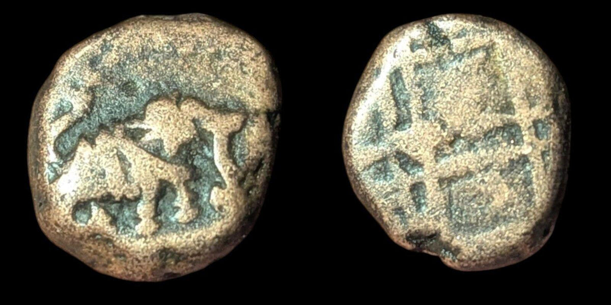 India Mysore Immadi Krishna Raja Wodeyar II (1734-80)Kasu Coin .Rare