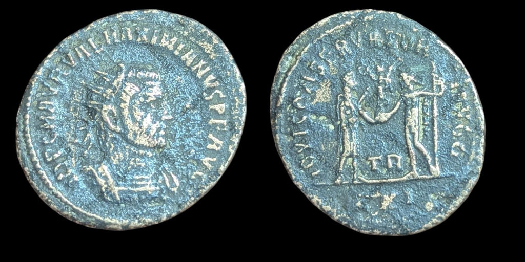 Maximianus First Reign: 286-305 A.D. Antoninianus EF IOV ET HERCV CONSER AVGG