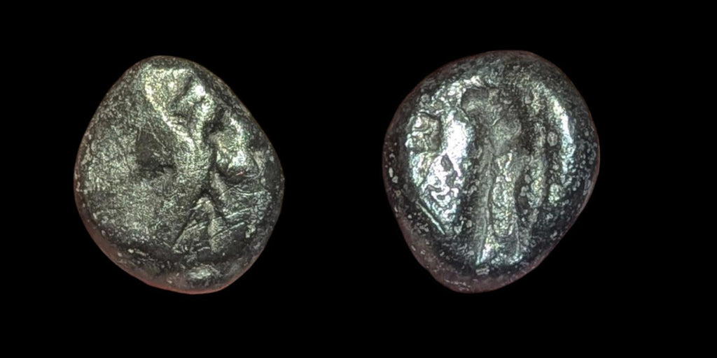 Siglos achéménide en argent de la Grèce antique, de Xerxès Ier à Darius II. Vers 485-420 av. J.-C.
