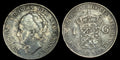 1931 Royaume des Pays-Bas avec Reine WILHELMINA Pièce Vintage en Argent 1 Gulden