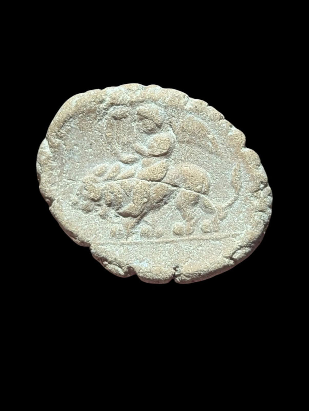 Ancient Greek / Roman Circa 1st-3rd centuries AD. Terracotta token#