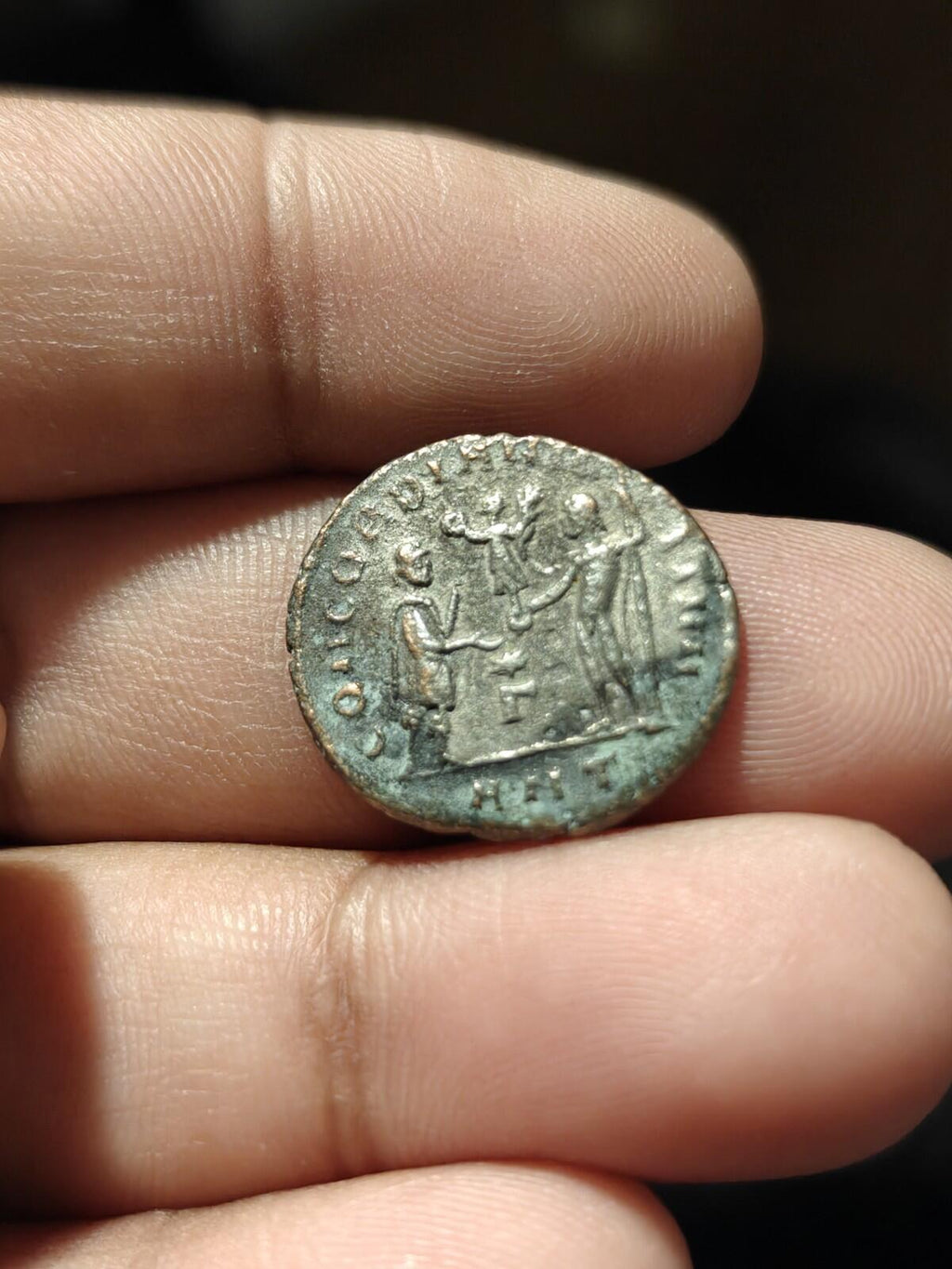 Diocletian 287 AD Antoninianus Roman Empire CONCORDIA TEMP Rare Coin